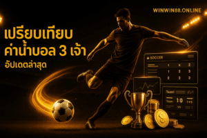เปรียบเทียบค่าน้ำบอล