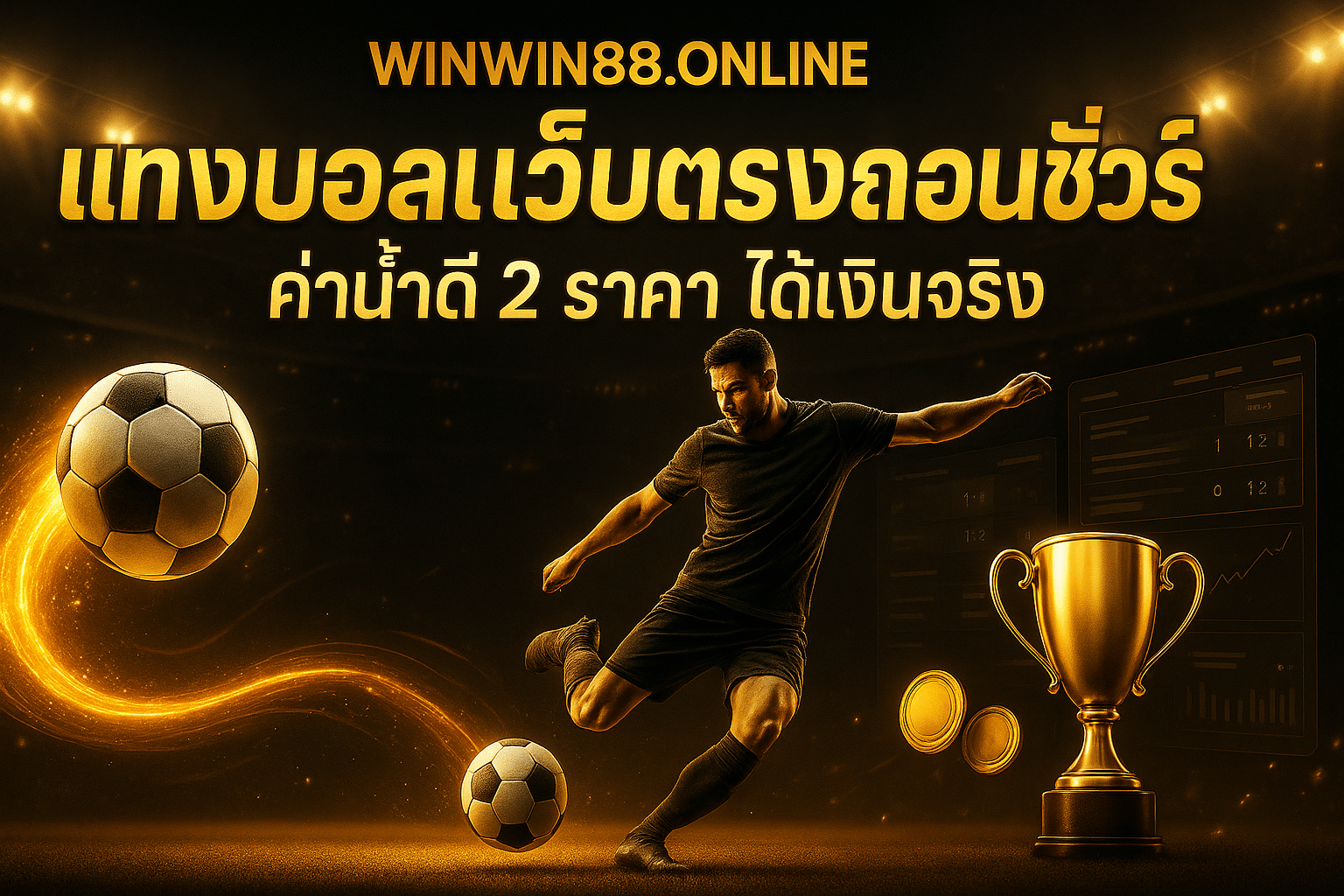 แทงบอลเว็บตรงถอนชัวร์