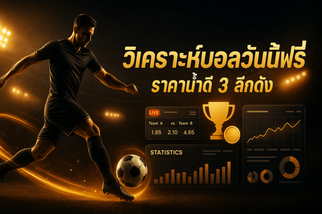 วิเคราะห์บอลวันนี้ฟรี